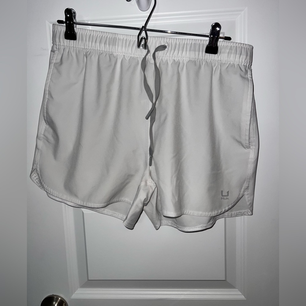 White Swim Shorts